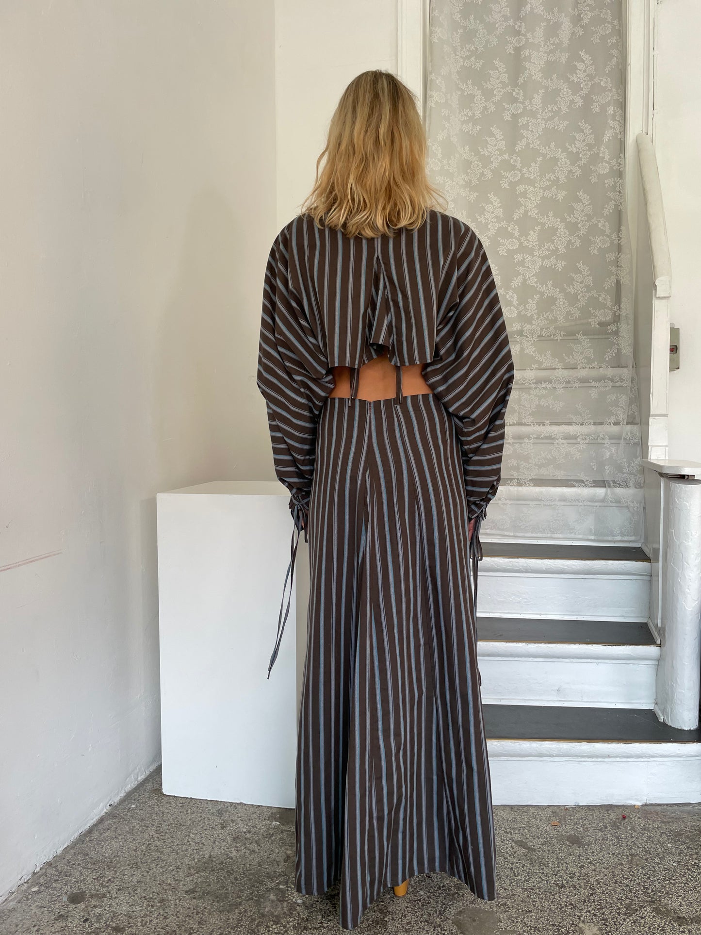 Flowy maxi skirt co-set