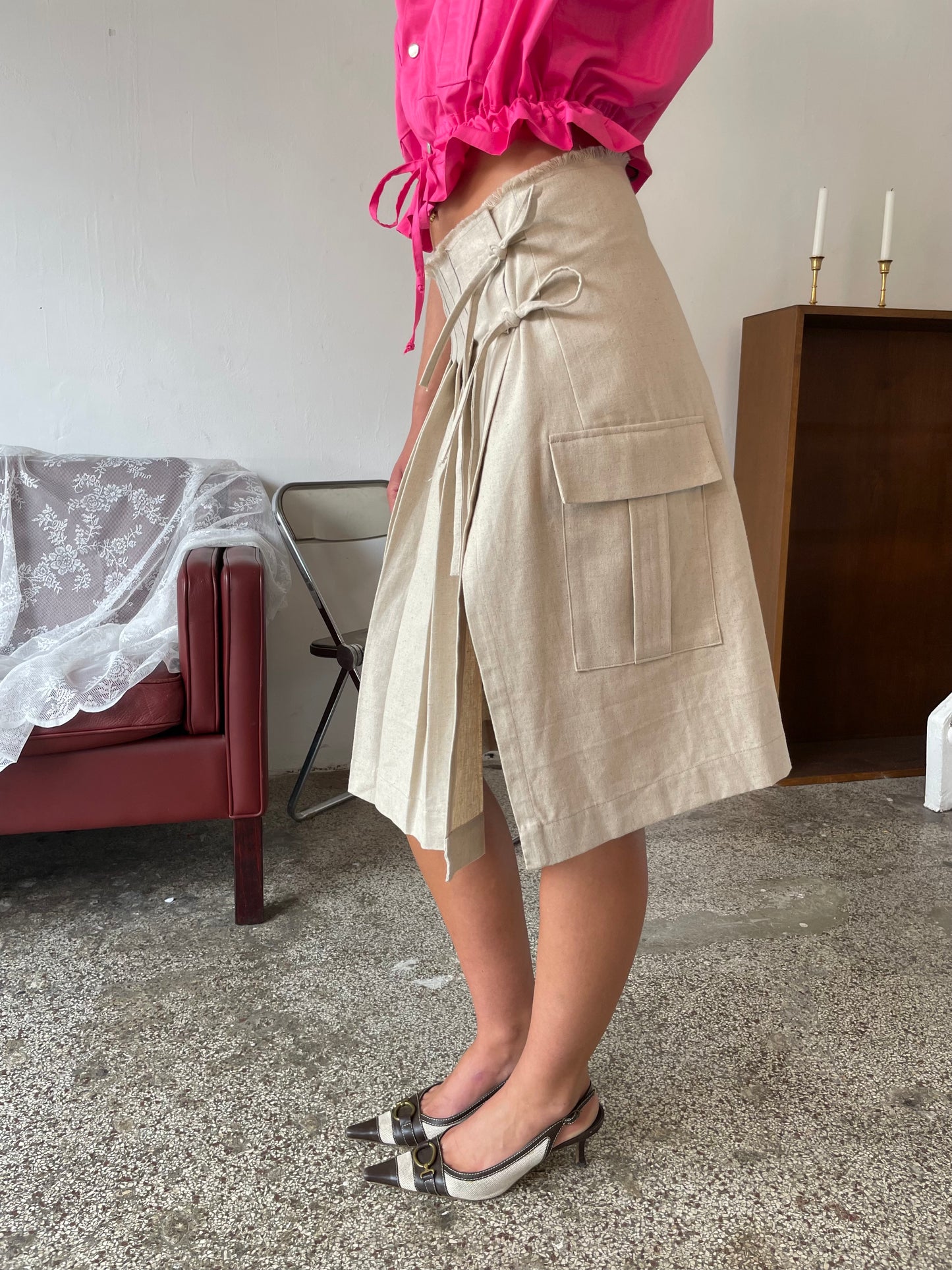 Eshe wrap skirt