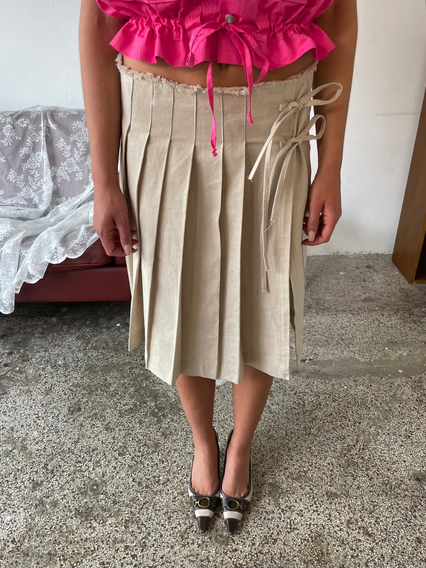 Eshe wrap skirt