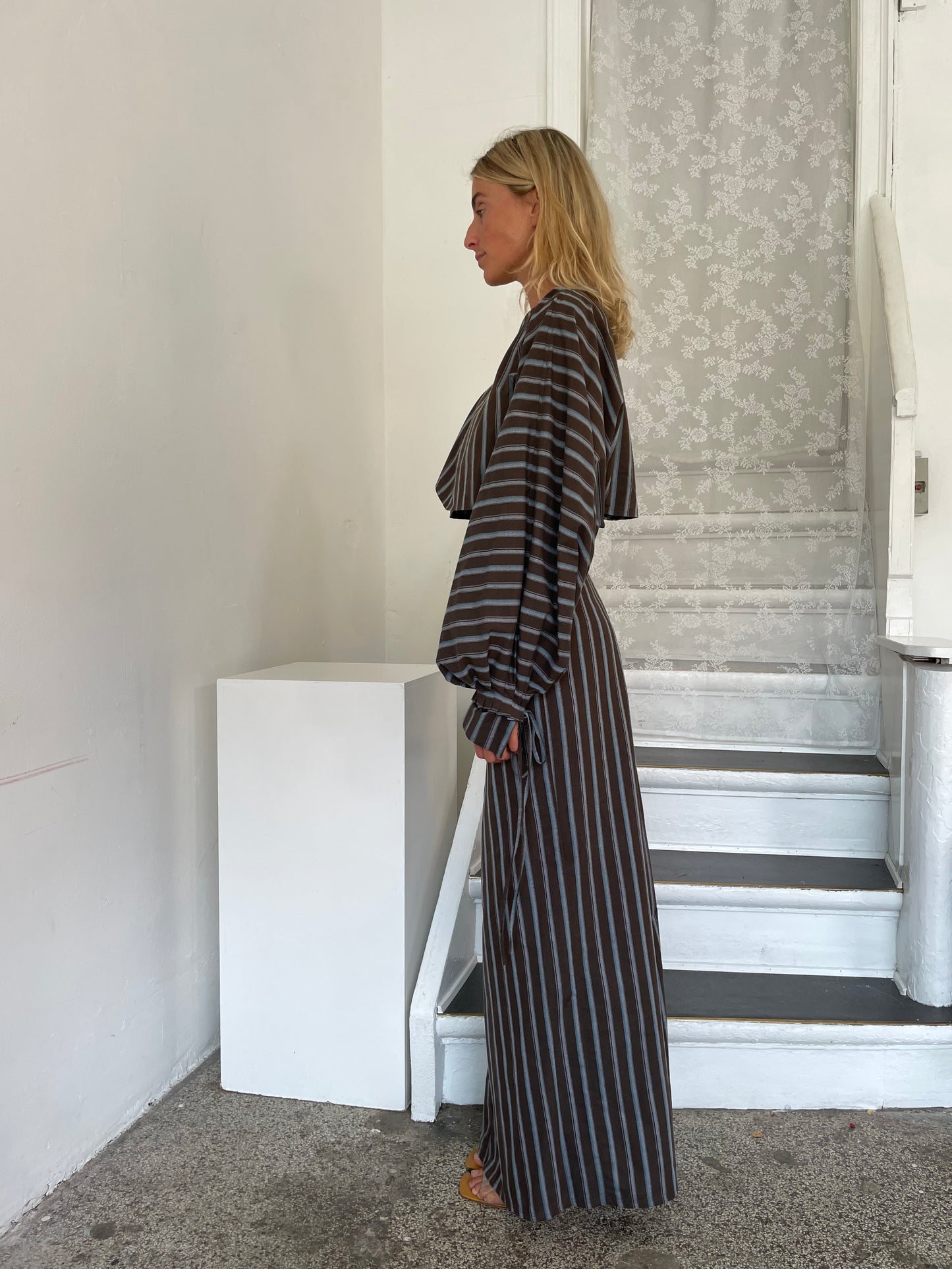 Flowy maxi skirt co-set