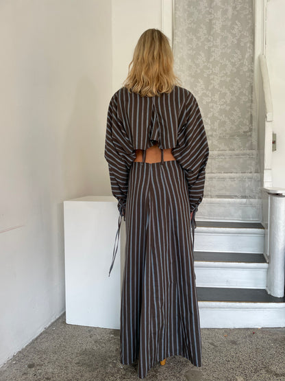 Flowy maxi skirt co-set